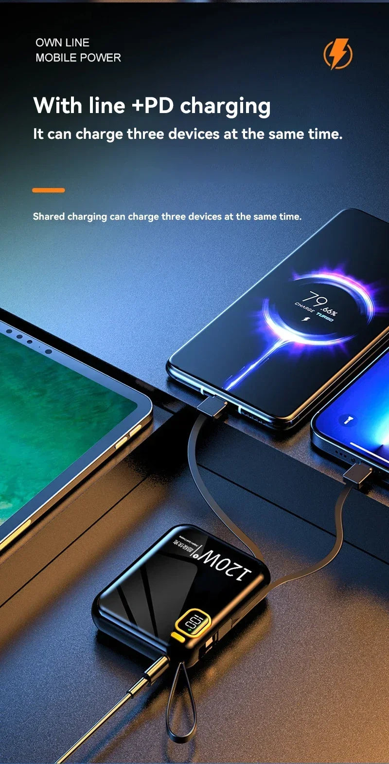 Portable Power Bank Fast Charging